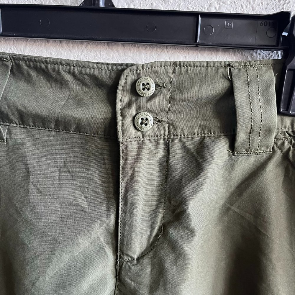 Columbia Women's Bit O Backside Green Capri Pants Size 6 Style AL8319 - Picture 8 of 11
